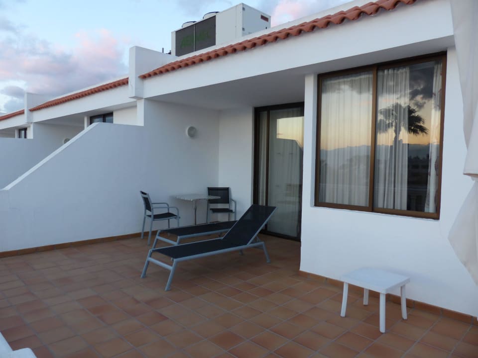 Terrasse allsun Hotel Los Hibiscos