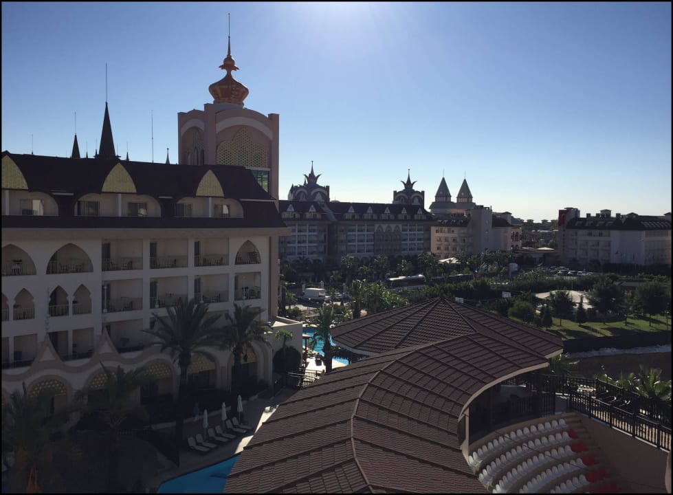 Ausblick vom Zimmer Well Palace Side