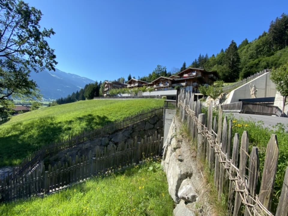 Außenansicht Das Kaltenbach Aparthotel
