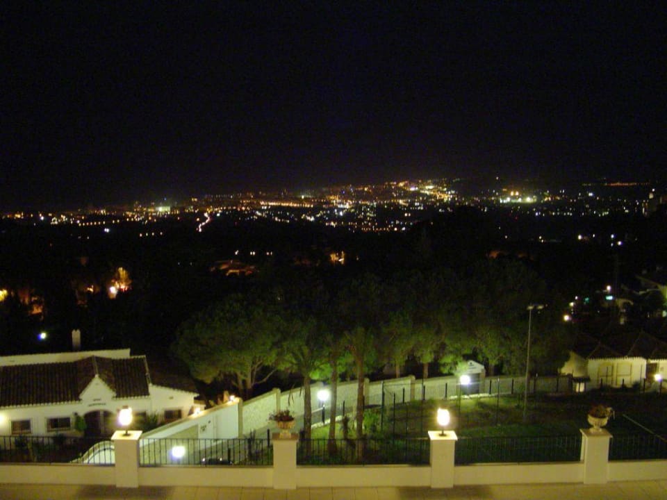 Ausblick von der Hotelterrasse TRH Mijas
