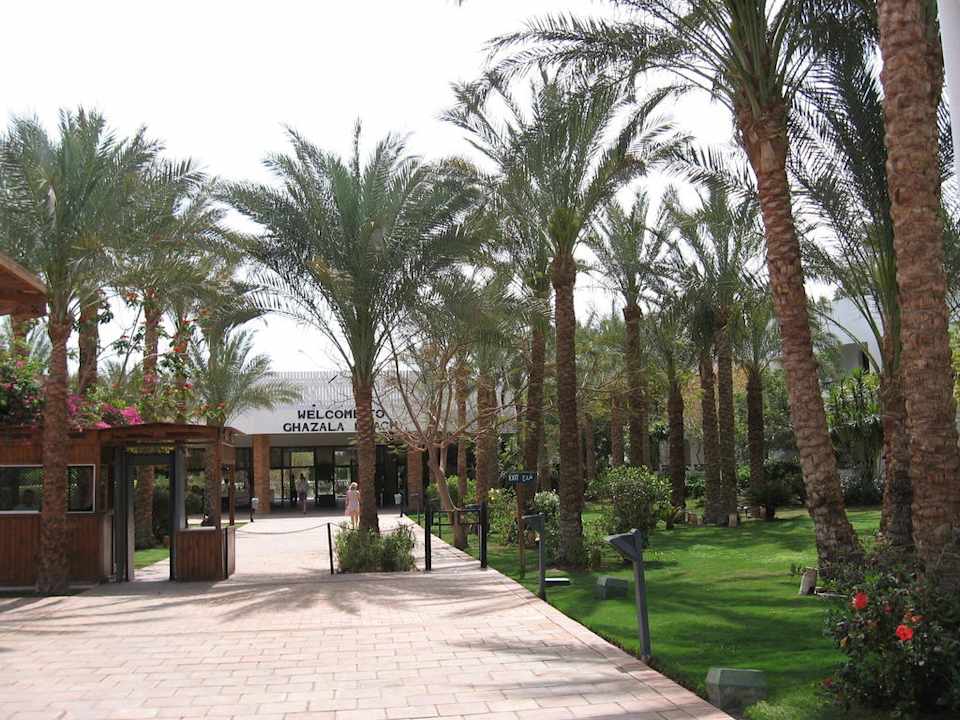Eingangsbereich Ghazala Beach