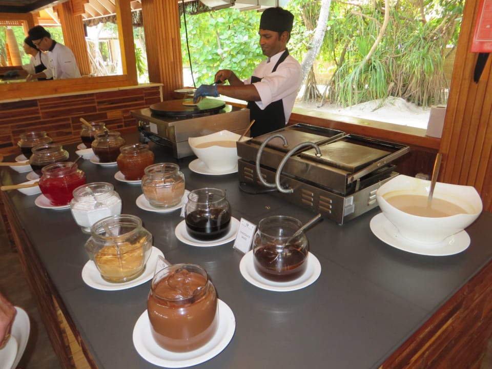 Pancakes, Creps und Waffeln mit 12 Toppings Kudafushi Resort & Spa