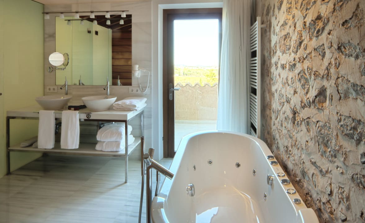 Baño Habitación Sa Cabana Hotel Rural & Spa - Adults only