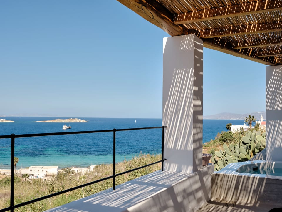 Ausblick Boheme Mykonos Town - Small Luxury Hotels of the World