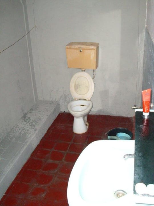 Das Badezimmer Hotel Indra Pura