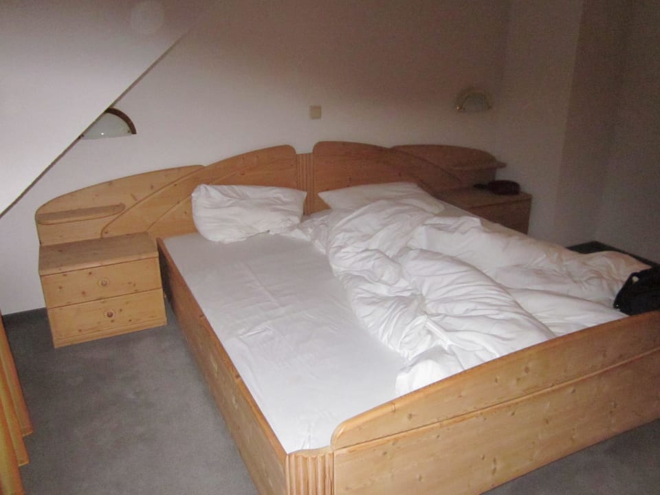 Gutes Bett mit guter Matratze Aparthotel Horizont