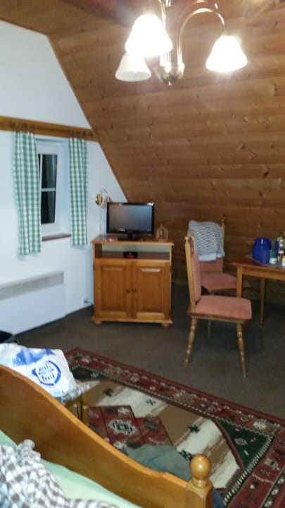 Blick ins Zimmer Hotel Svatý Hubert