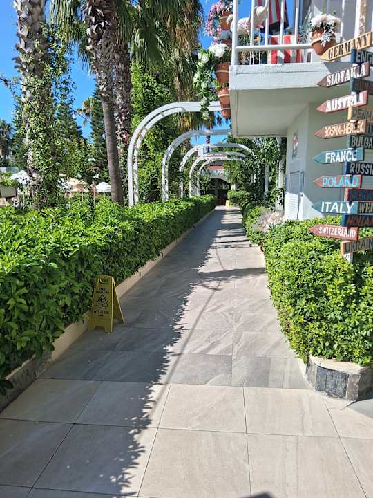 Gartenanlage Hane Family Resort