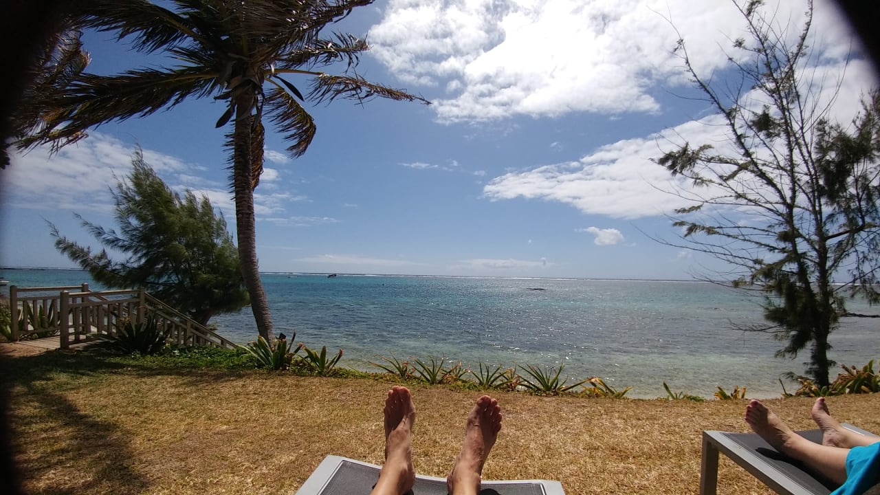 Ausblick Solana Beach Mauritius