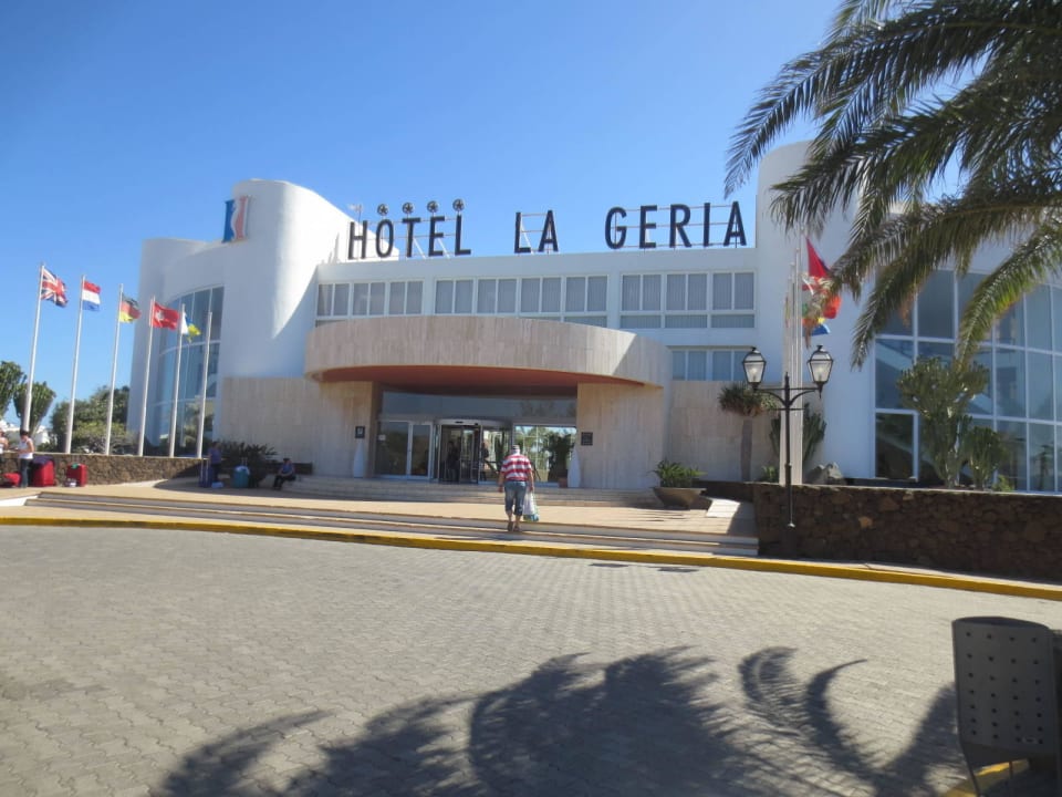 Eingangsbereich Hipotels La Geria