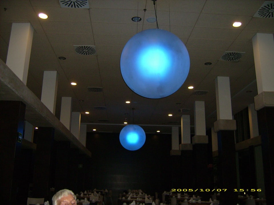 Beleuchtung im Restaurant R2 Bahía Playa Design Hotel & Spa - Adults Only