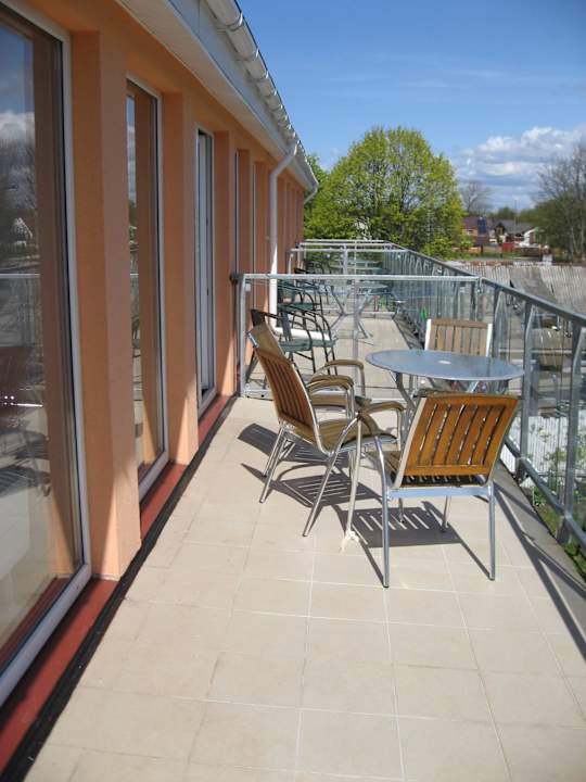 Big balcony Hotel Pajurio Guesthouse