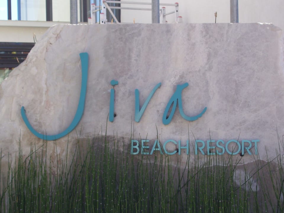 Eingang Jiva Beach Resort