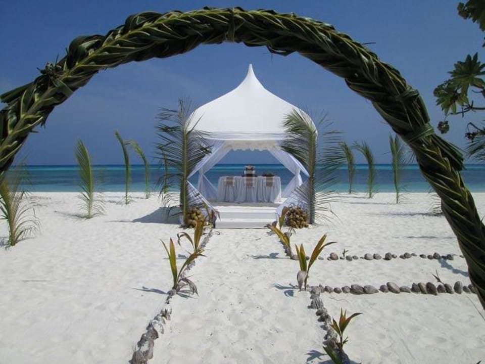 Der Hochzeitspavilon Kuredu Island Resort & Spa