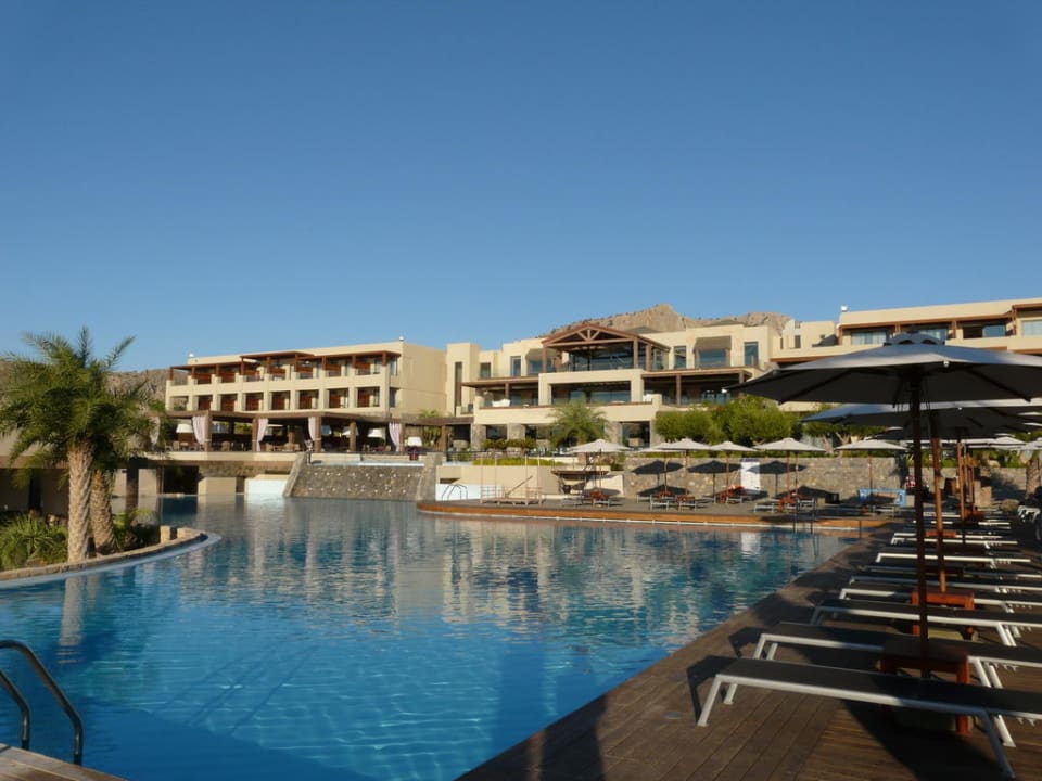 Der große Pool Aquagrand Artistic Luxury Beach Resort - Adults only