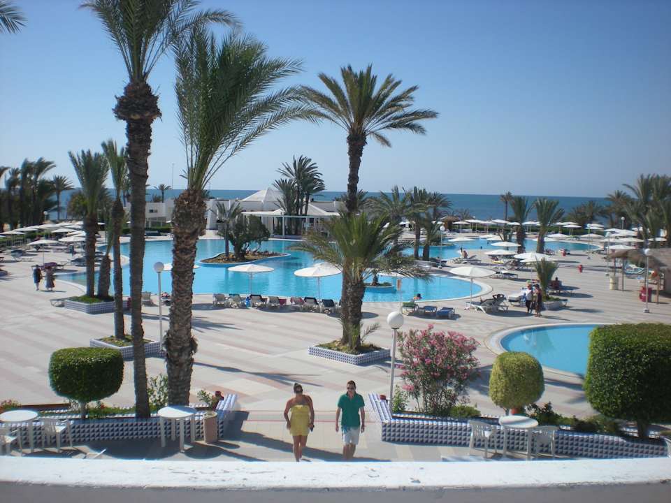 Vue terrasse Hotel El Mouradi Djerba Menzel