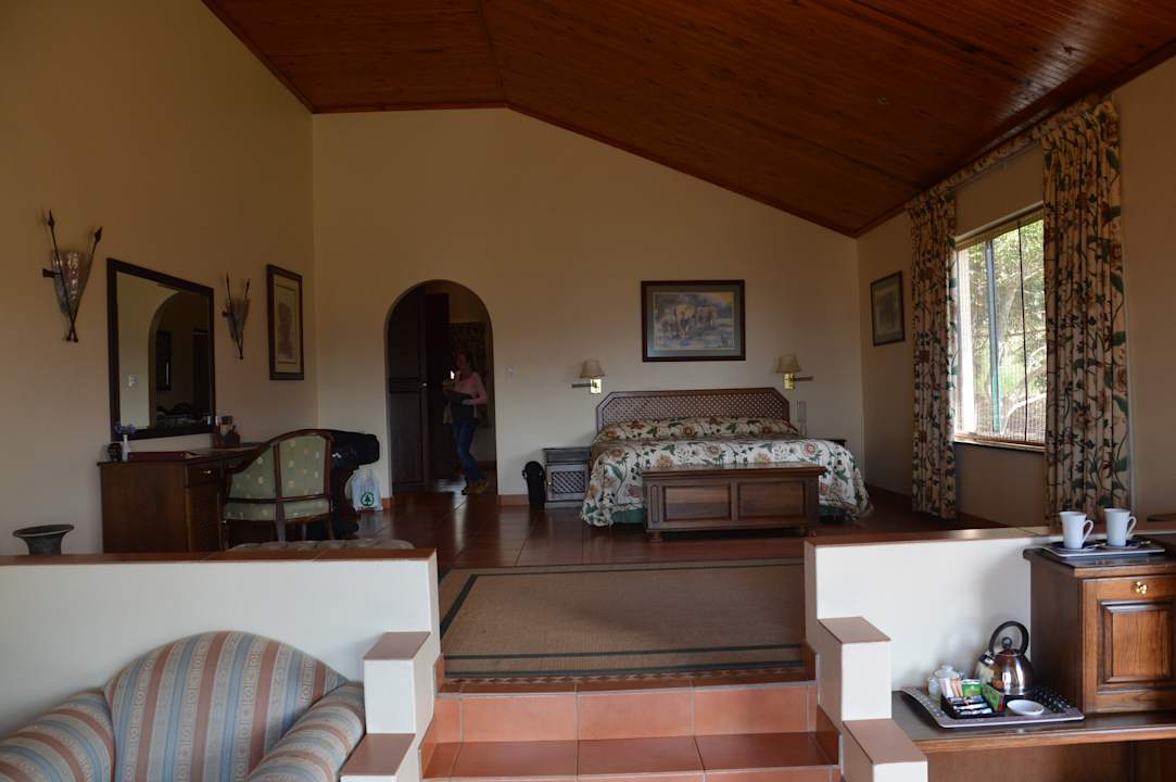 Blick auf den Schlafbereich Hotel Pakamisa Lodge