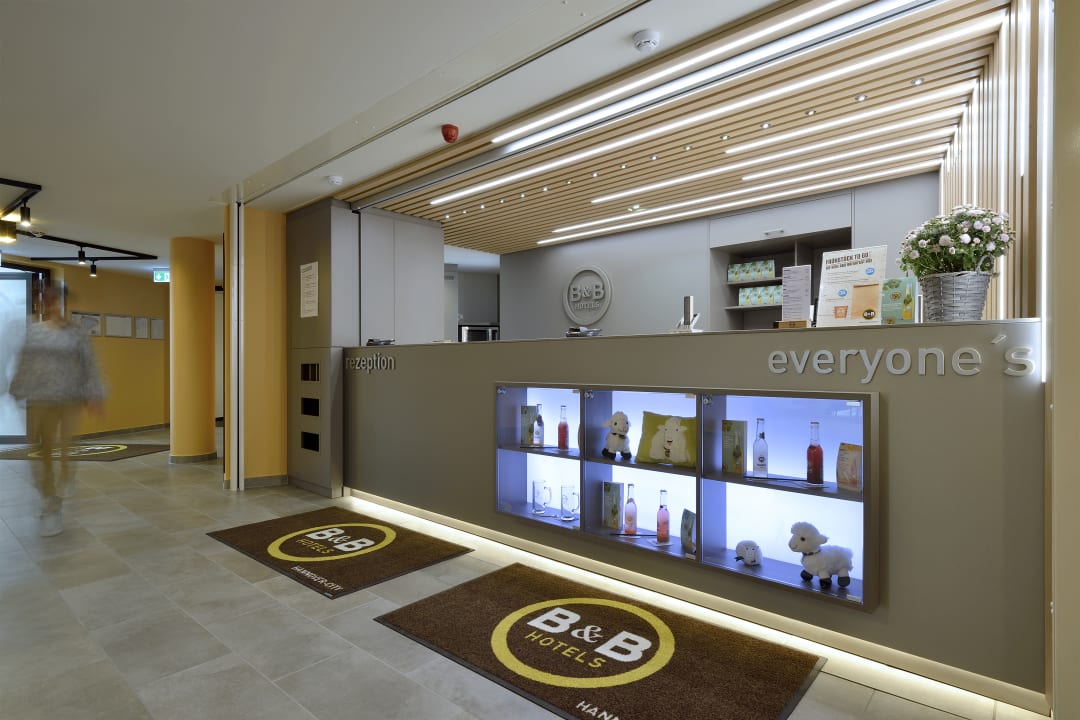 Lobby B&B Hotel Hannover-City