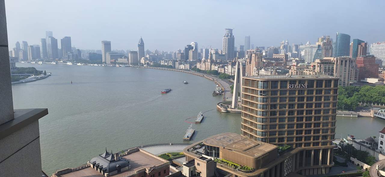 Ausblick Hotel Hyatt On The Bund