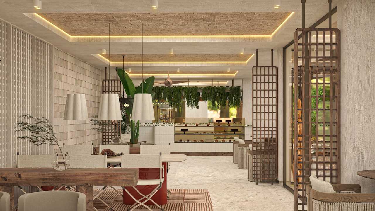 Lobby Konakli Beach Villa