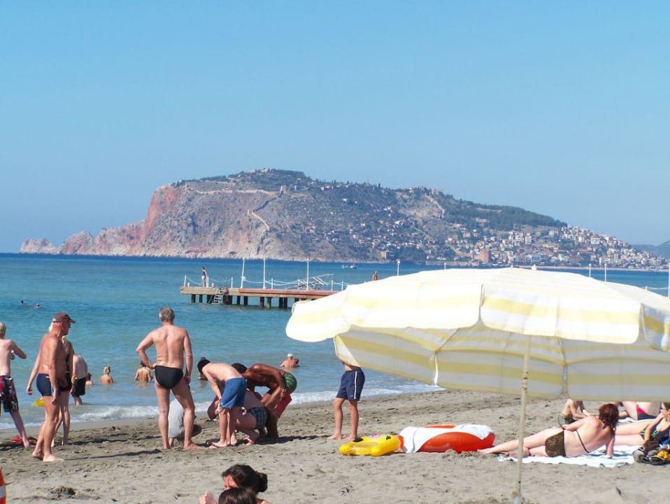 Blick auf die Burg Alanya Hotel Club Paradiso