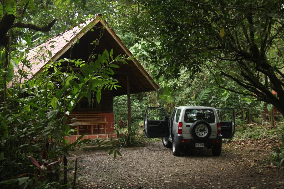 Hütte von außen Hotel Oasis Fortuna
