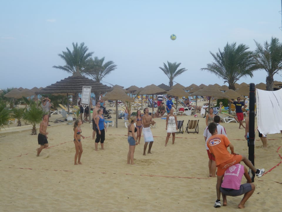 Volleyball am Beach Hotel Paradis Palace