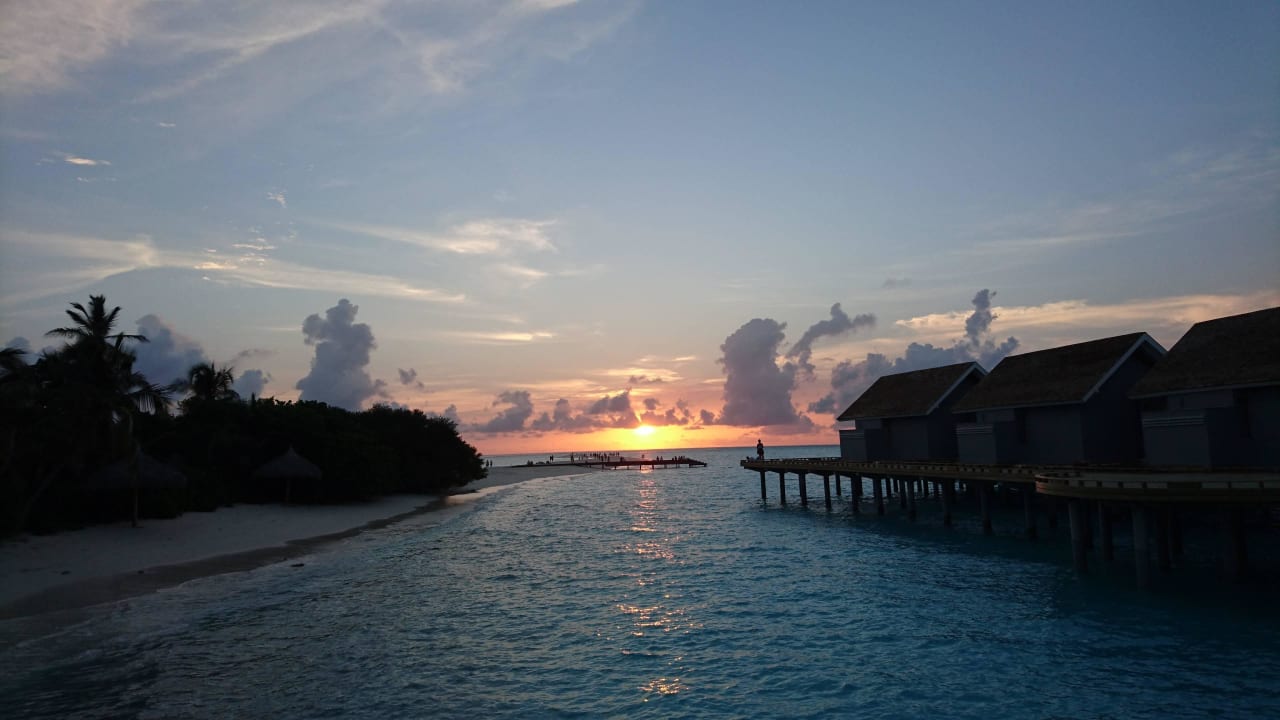 Sandbank Sonnenuntergang  Kuramathi Maldives