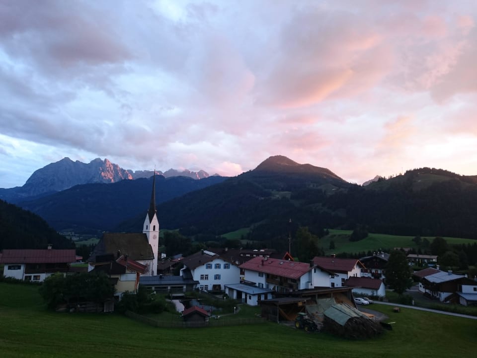 Blick vom Aussichtskreuz Gasthof Schwendterwirt