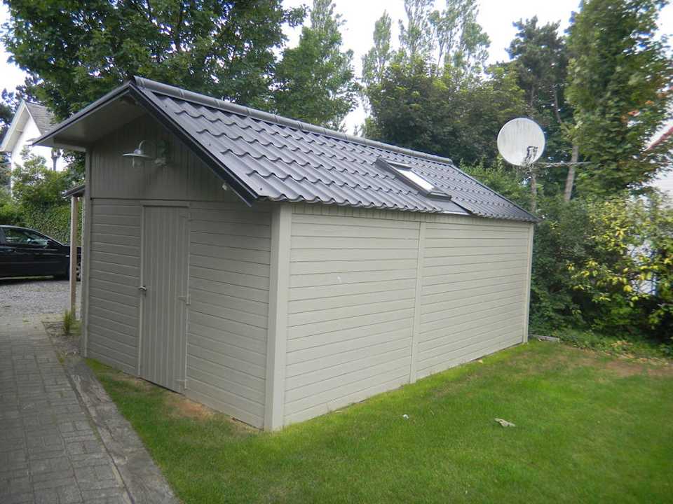 Und nochmal von außen Hotel Bon Accueil