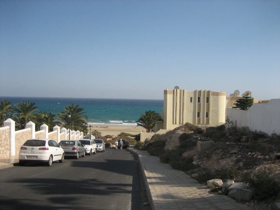 Maryvent Blick vom Supermarkt R2 Maryvent Beach