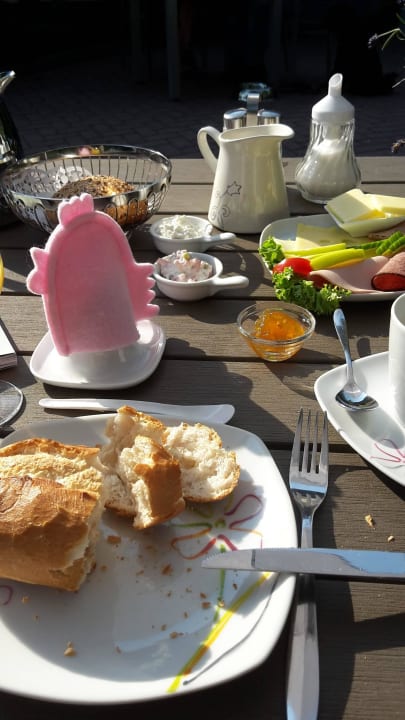 Das üppige Frühstück Amy's Wohlfühlvilla