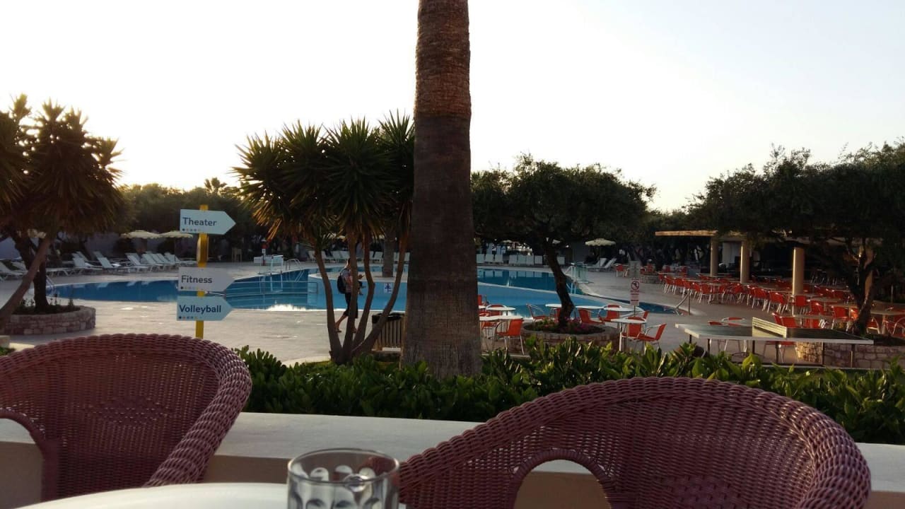Von der Lobbyterrasse TUI KIDS CLUB Alex Beach