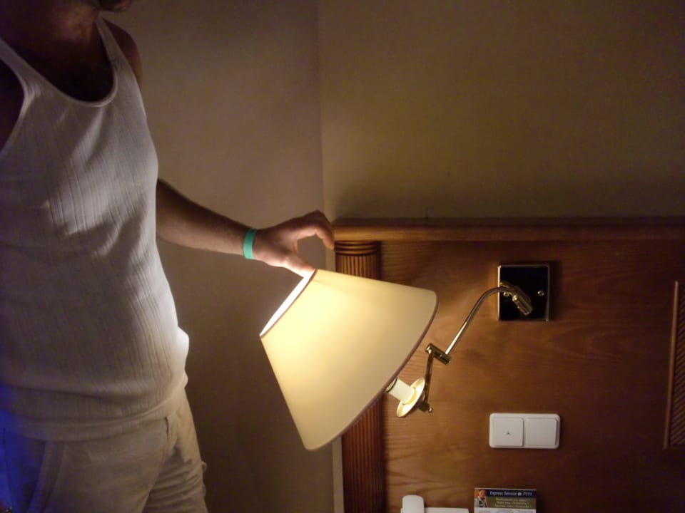 Defekte Leuchte Bahia Principe Sunlight Costa Adeje