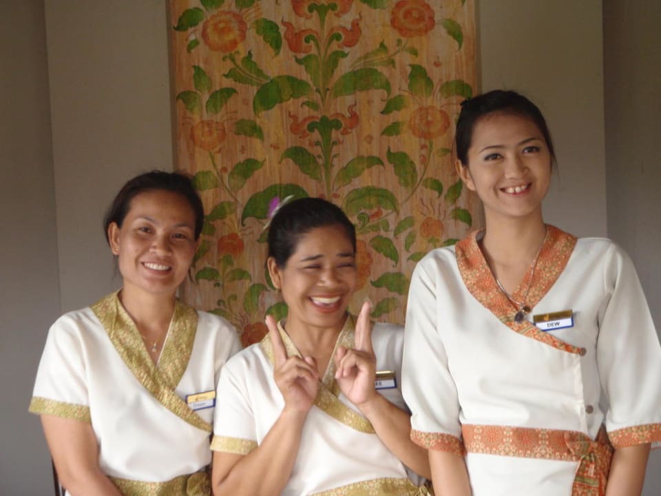Die Mädels vom Spa Khaolak Bhandari Resort & Spa