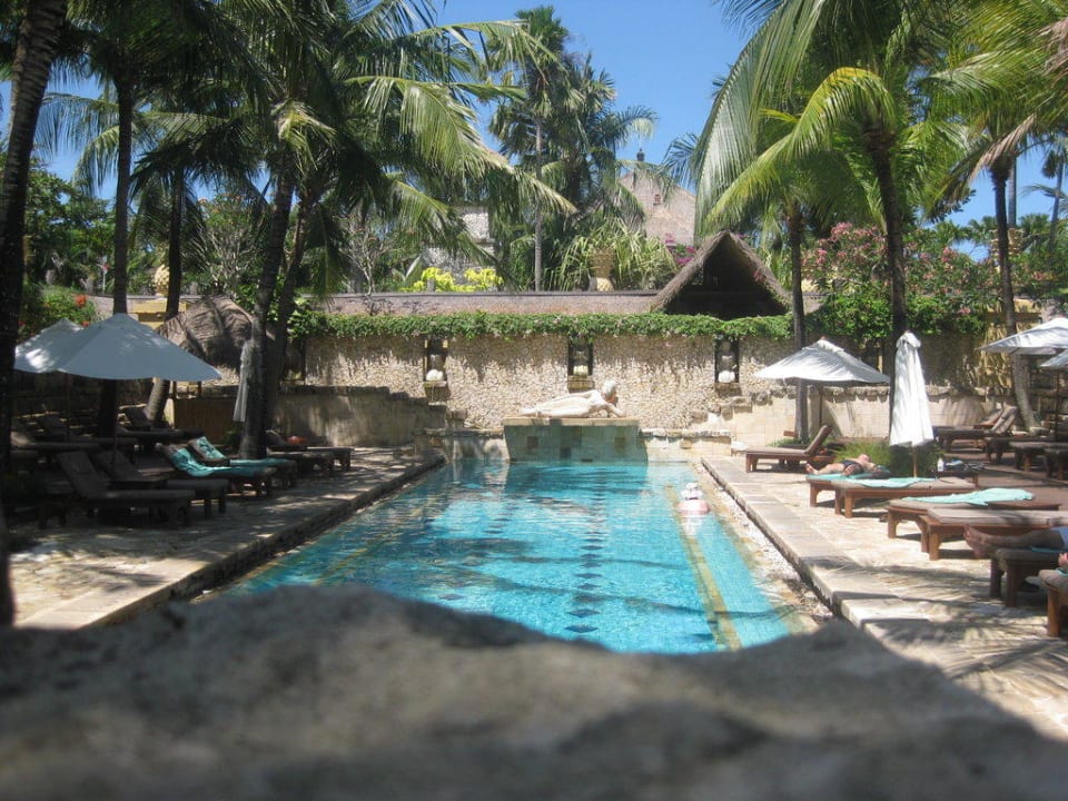 Pool im hinteren Teil Novotel Bali Benoa Hotel