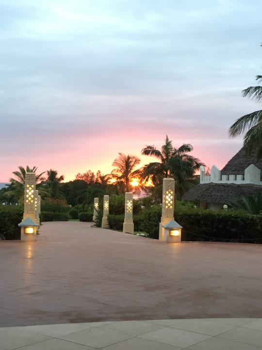 Blick von der Rezeption  Royal Zanzibar Beach Resort