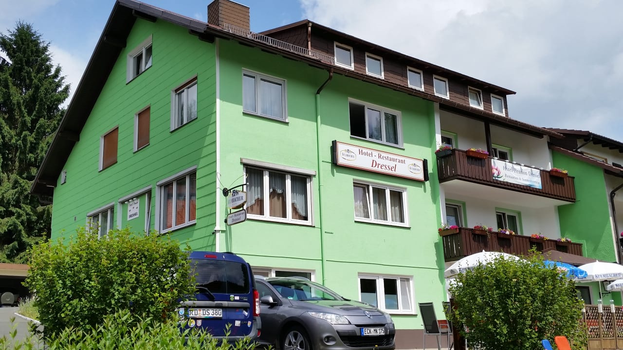 Außenansicht Hotel Pension Dressel