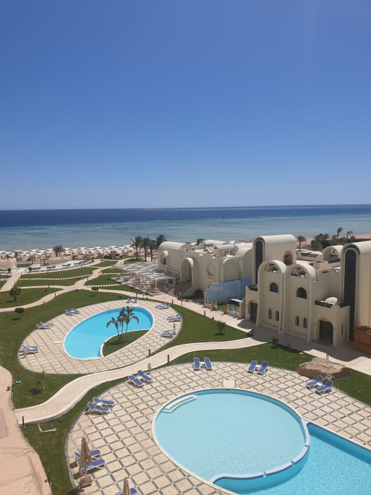Ausblick Gravity Hotel & Aquapark Sahl Hasheesh