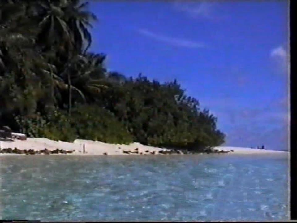 Plage vue du lagon Vilamendhoo Island Resort & Spa