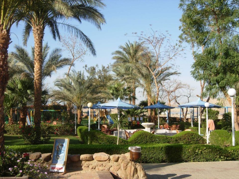 Sehr schöne Gartenanlage Albatros Sharm Resort