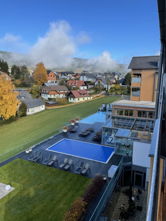 Ausblick Dorfhotel Fasching