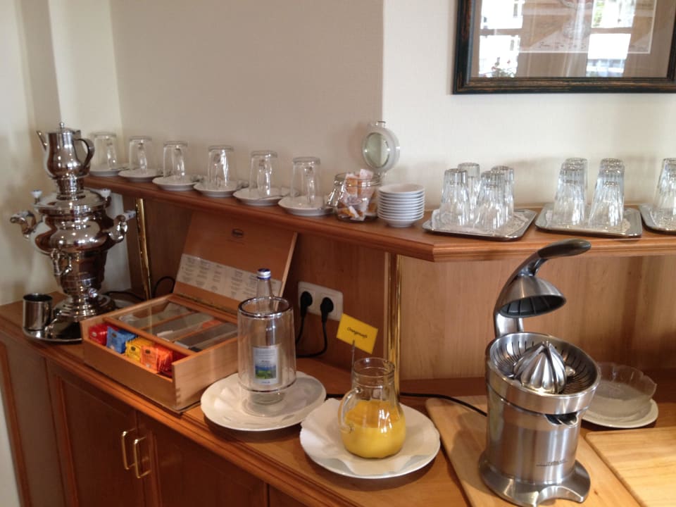 Teilansicht Frühstücksbüffet CityHotel Kempten