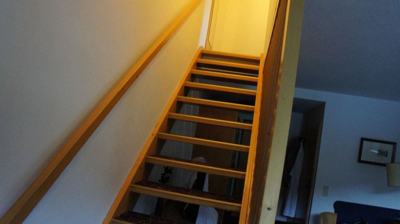 Treppen in der Suite Sporthotel Wagrain