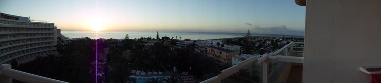 Sonnenuntergang  Hotel Riu Palace Palmeras