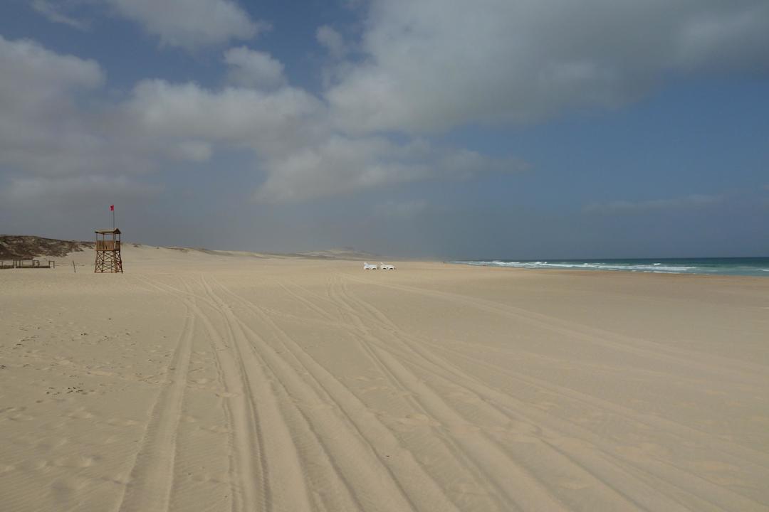 Blickrichtung Süden VOI Praia De Chaves Resort