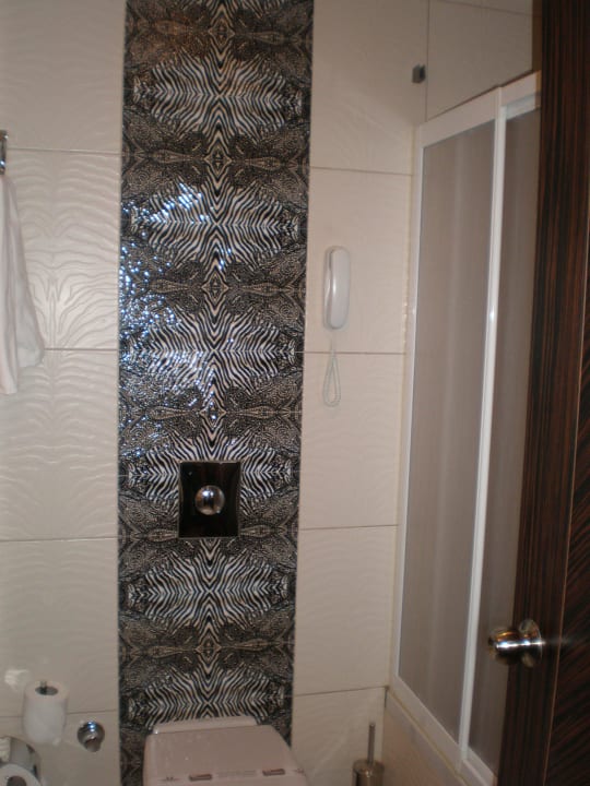 Badezimmer bei der Ankunft Aydinbey Kings Palace & Spa