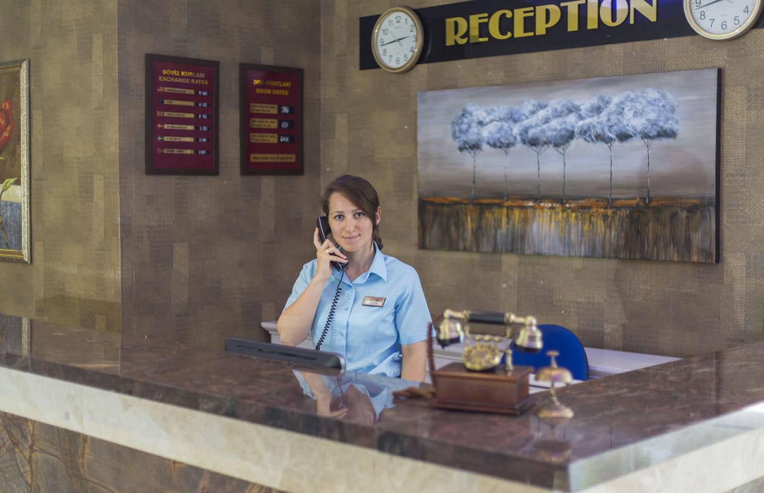 Reception Kleopatra Atlas Hotel