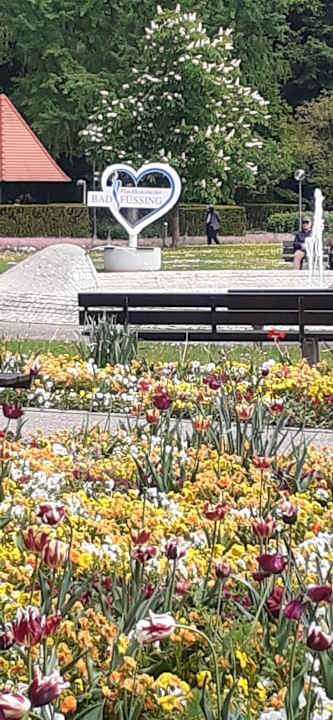 Gartenanlage Johannesbad Hotel Füssinger Hof