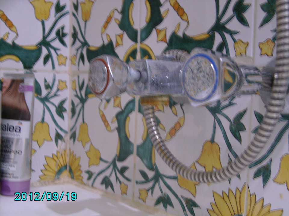 Versiffte Duscharmatur Alassio Hotel and Thalasso